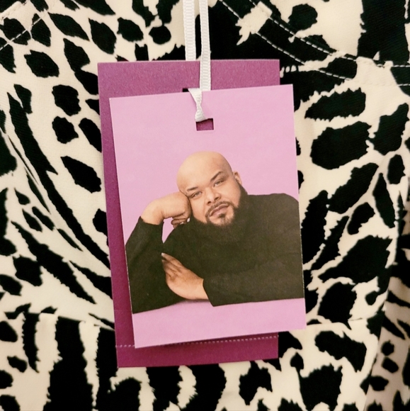 Animal print bustier midi dress 4x NWT  Sergio Hudson x Target collab - Picture 11 of 15